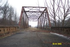 Abandoned U.S. 50 highway bridge near Olney, IL