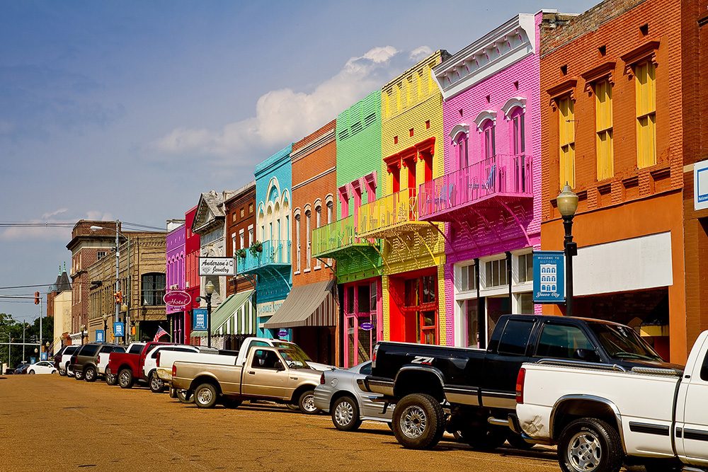 Colorful Yazoo City, Mississippi American Road Magazine