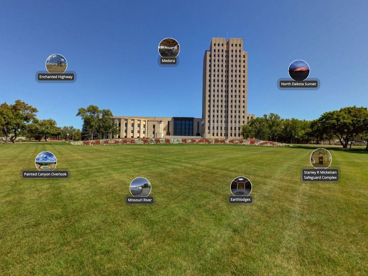 north dakota state virtual tour