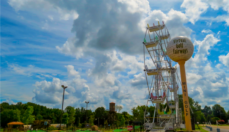 A ferris wheel in western Tennessee.