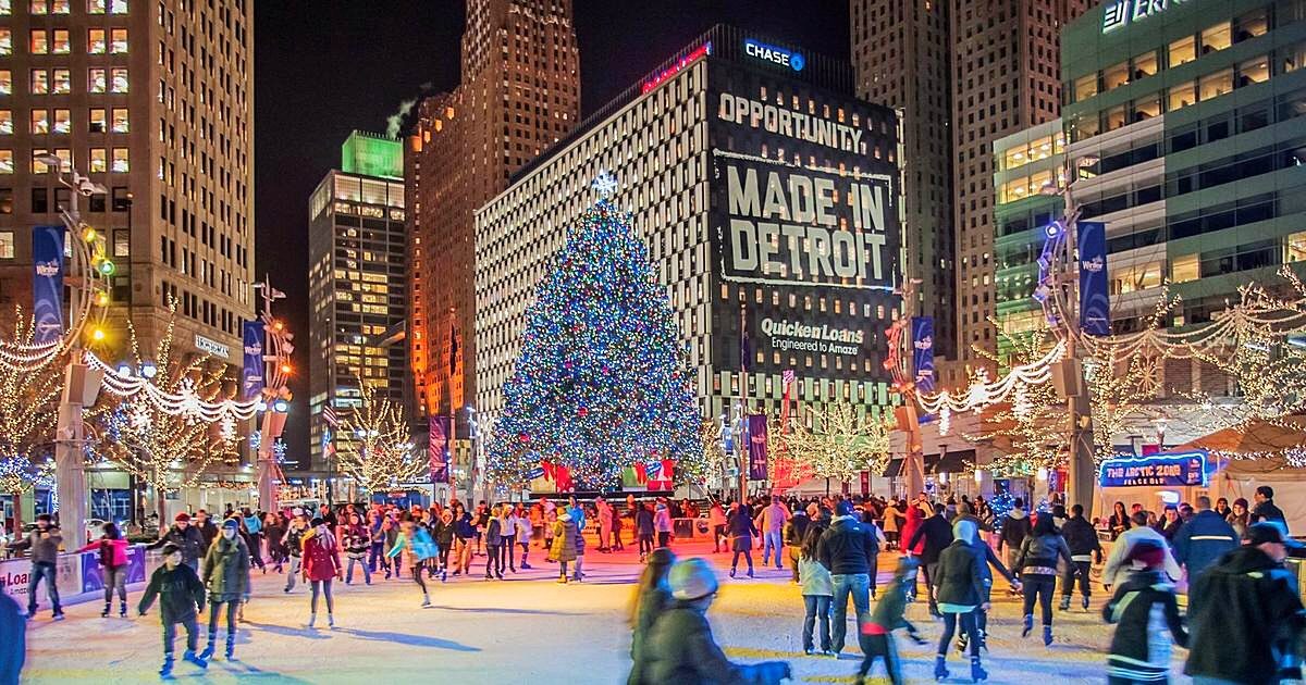 Christmas Festivities Dazzle in Detroit American Road Magazine